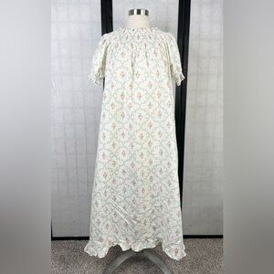 Hill House Home floral print midi length dress. Size: S